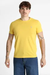 U.S. Polo Assn. Mick T-Shirt - Mustard M Herren