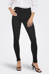 Only Druna High Waist Skinny Jeans L32 - Black 27/32 Damen