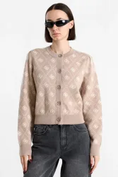 Guess Crop Cardigan - Summer Clay S Damen
