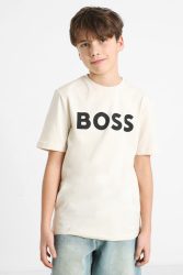 Boss T-Shirt - Vanille 14 Kids
