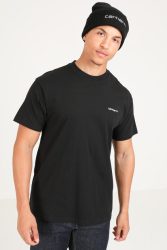 Carhartt WIP Script Embroidery T-Shirt - Black S Herren