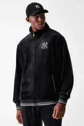 New Era Samtjacke - Black M Herren