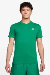 Nike Sportswear Club T-Shirt - Malachite XS Herren