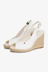 Tommy Hilfiger Keilsandalen - Off White EU37 Damen