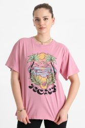 Roxy Oversize T-Shirt - Orchid Smoke M Damen