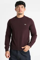 Lacoste Feinstrickpullover - Dark Brown L Herren