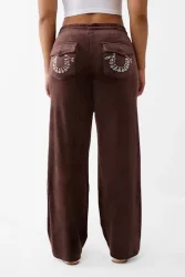 True Religion Samt Hose - Fudge M Damen