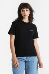 Carhartt WIP Embroidery T-Shirt - Black S Damen