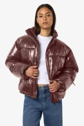 Noisy May NMALLIE Pufferjacke - French Roast XS Damen