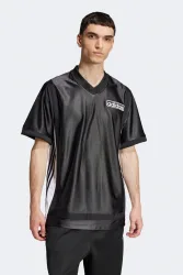 Adidas Originals Adibreak Satin T-Shirt - Black M Herren