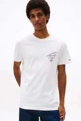 Tommy Jeans - T-Shirt, für Herren, Creme, Größe M