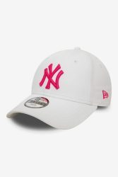 New Era 9Forty Cap / Strapback - White + Pink Einheitsgroesse Kids