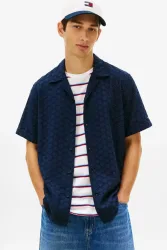 Tommy Jeans - Hemd, kurzarm, für Herren, Marine, Größe M