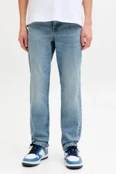 Jack & Jones Junior JJICLARK Regular Fit Jeans - Light Blue Denim 152 Kids