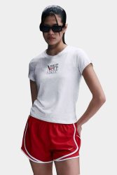 Nike T-Shirt - Birch Heather XS Damen