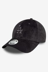 New Era 9Forty Samt Cap / Strapback - Black Einheitsgroesse Damen