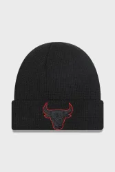 New Era Beanie - Chicago Bulls - Schwarz Einheitsgroesse Herren