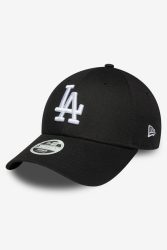 New Era 9Forty Cap / Strapback - Black + White Einheitsgroesse Damen