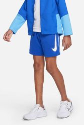 Nike Mesh Shorts - Game Royal + White L Kids