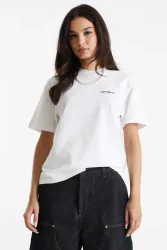 Carhartt WIP Embroidery T-Shirt - White M Damen
