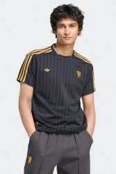 Adidas Originals Manchester United Jersey T-Shirt - Utility Black L Herren