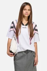 Adidas Originals Oversize T-Shirt - White + Bliss Pink 152 Kids