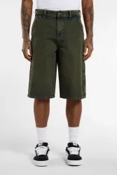 Dickies Loose Fit Jeans Bermudashorts - Green Tone Fade 28 Herren