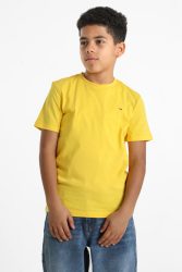 Tommy Hilfiger Kids Essential Cotton T-Shirt - Star Fruit Yellow 14 Kids