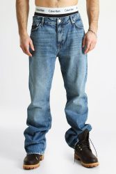 Only & Sons ONSGIBB Bootcut Jeans L32 - Dark Medium Blue 28/32 Herren