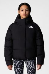 The North Face Gesteppte Daunenjacke - Black XS Kids