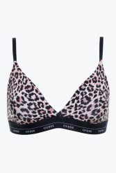 Guess Jane Triangel-BH - Pink Leopard M Damen