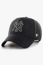 47 Brand Snapback Cap - Black + White Einheitsgroesse Herren
