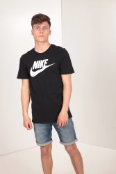 Nike - T-Shirt, kurzarm, für Herren, Black, Größe L