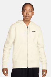 Nike Phoenix Fleece Kapuzensweatjacke - Sail S Damen