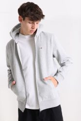 Tommy Jeans - Sweatjacke, für Herren, Grau, Größe M