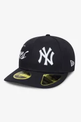 New Era 59Fifty Cap - Navy + White 7 1/4 Herren