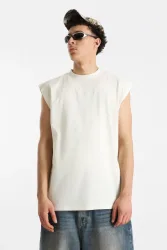 Karl Kani Loose Tanktop - Light Beige S Herren