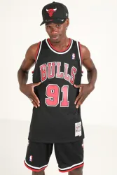 Mitchell & Ness Mesh Tanktop - Schwarz L Herren
