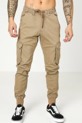 Reell Reflex Rib Cargo Jogger Pant - Dunkel Sand M Herren