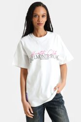 Pica Pica Oversize T-Shirt - Cream L Damen