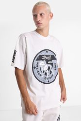 Amstaff Dyster T-Shirt - White M Herren