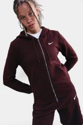 Nike Kapuzensweatjacke - Burgundy Crush XS Damen