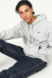 Lacoste Kapuzensweatshirt - Silver Chine M Herren