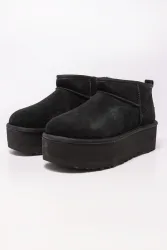 UGG - W Classic Ultra Mini Platform, für Damen, Schwarz, Größe 40