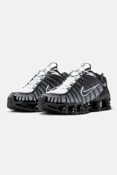 Nike Shox TL Sneaker - Black + White + Pure Platinum EU42.5 Herren