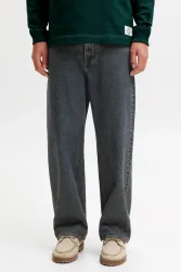 Jack & Jones Junior JJIALEX Baggy Fit Jeans - Blue/Brown 140 Kids