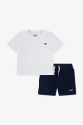 Levi's Baby-Set - White + Navy 6-9m