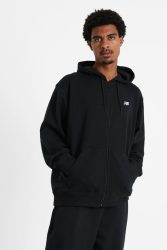 New Balance Sport Essentials Kapuzensweatjacke - Black M Herren