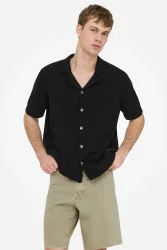 Only & Sons ONSJAM Cordhemd - Black S Herren