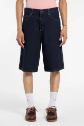 Dickies 958 13-Inch Loose Fit Jeans Bermudashorts - Rinsed 28 Herren